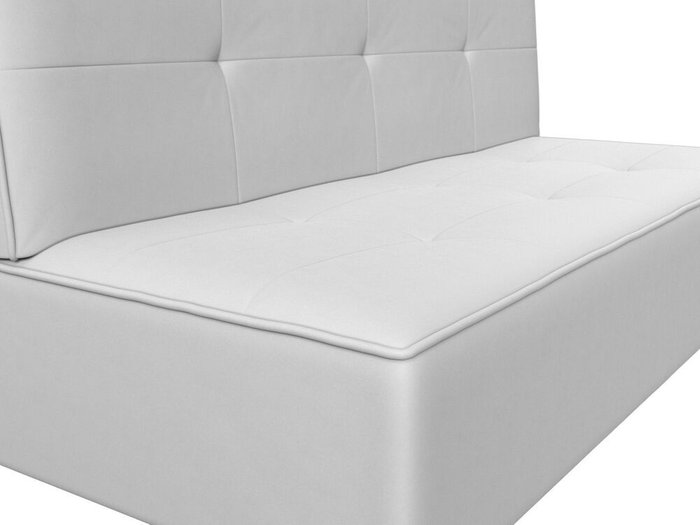 Диван-кровать Зиммер белого цвета (экокожа) - лучшие Прямые диваны в INMYROOM