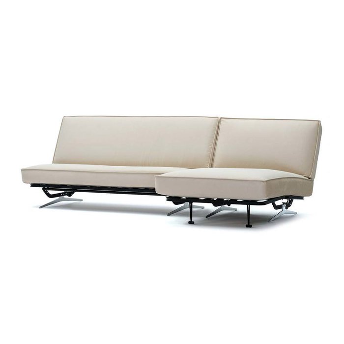Угловой диван-кровать Арни Galaxy бежевого цвета - купить Угловые диваны по цене 47990.0
