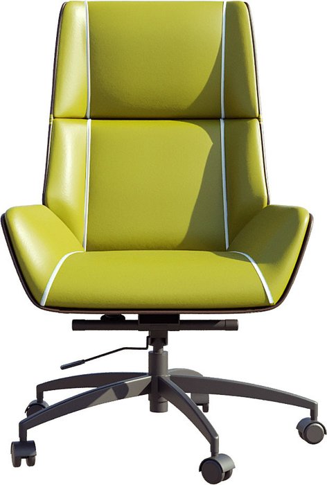 Кресло руководителя Авиатор светло-зеленого цвета - купить Офисные кресла по цене 73118.0