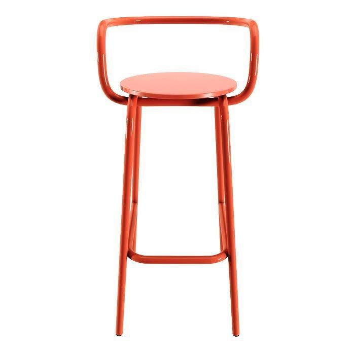 Барный стул Нод оранжевого цвета - лучшие Барные стулья в INMYROOM