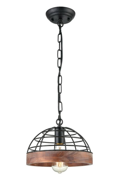 Подвесной светильник Degas из металла и дерева - купить Подвесные светильники по цене 7900.0