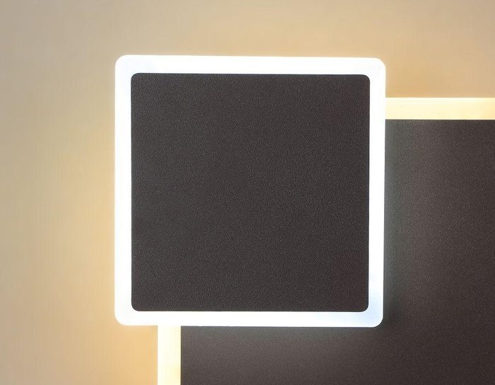 Настенный светодиодный светильникSota коричневого цвета - купить Бра и настенные светильники по цене 2883.0
