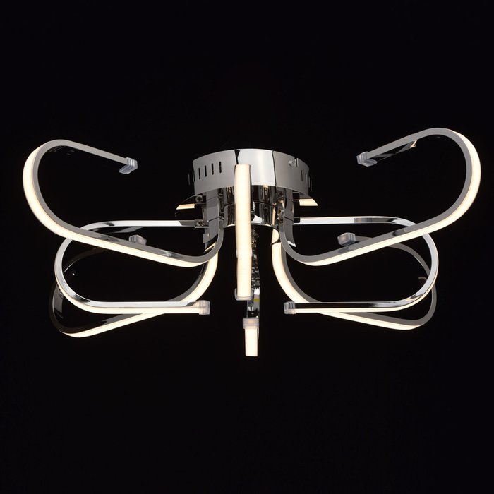 Потолочный светодиодный светильник Аурих с хромированным основанием - купить Потолочные светильники по цене 22220.0