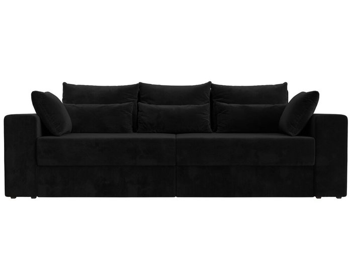 Диван-кровать Майами черного цвета - купить Прямые диваны по цене 49999.0