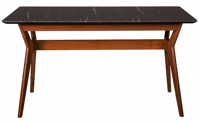 Стол обеденный раскладной Нарвик серо-коричневого цвета - лучшие Обеденные столы в INMYROOM