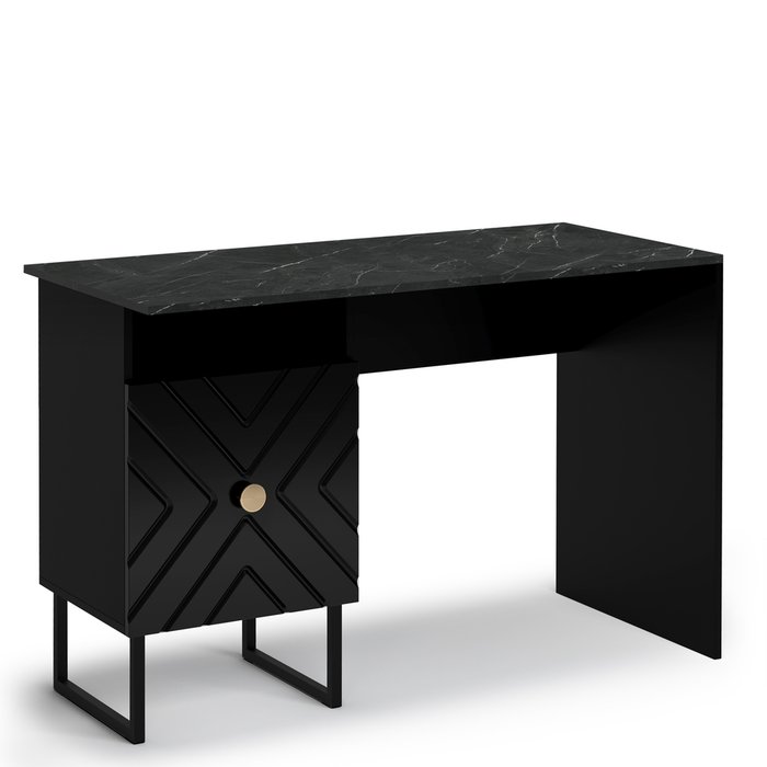 Стол письменный Марсель черного цвета - лучшие Письменные столы в INMYROOM