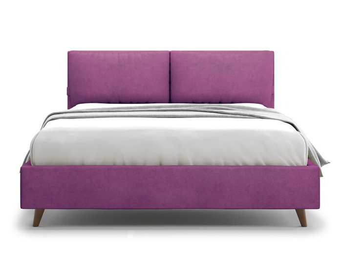 Кровать Trazimeno 180х200 фиолетового цвета