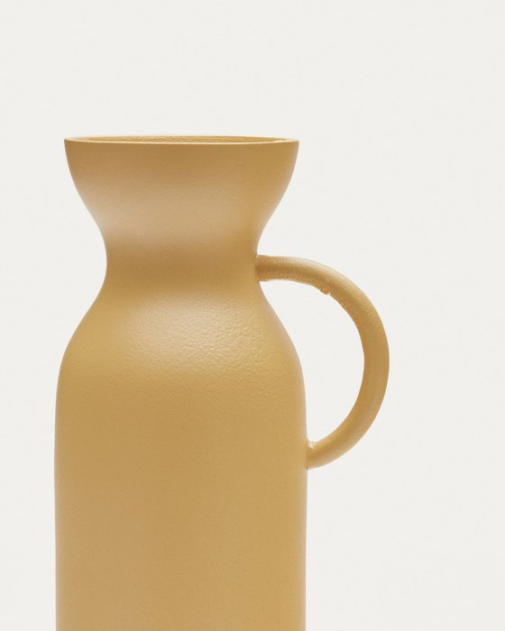 Ваза Pelras 25 горчичного цвета  - лучшие Вазы  в INMYROOM