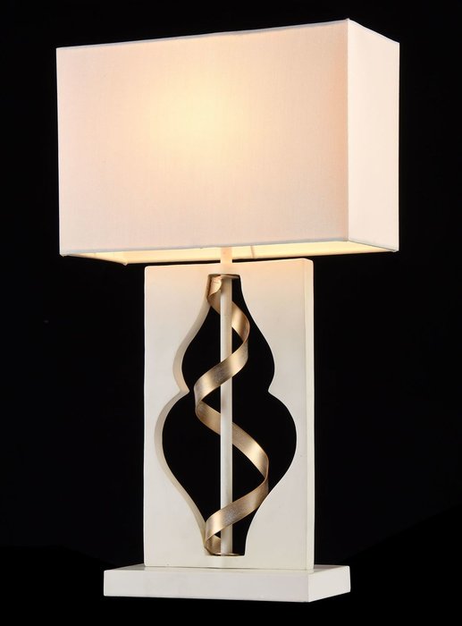 Настольная лампа Intreccio белого цвета - лучшие Настольные лампы в INMYROOM