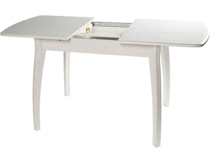 Стол раздвижной Верона белого цвета - лучшие Обеденные столы в INMYROOM