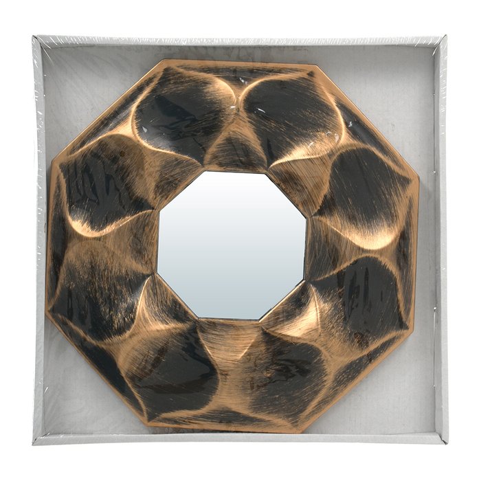 Зеркало настенное декоративное Руан бронзового цвета - купить Настенные зеркала по цене 421.0