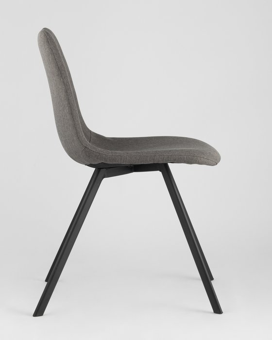 Стул Саксон серого цвета - лучшие Обеденные стулья в INMYROOM