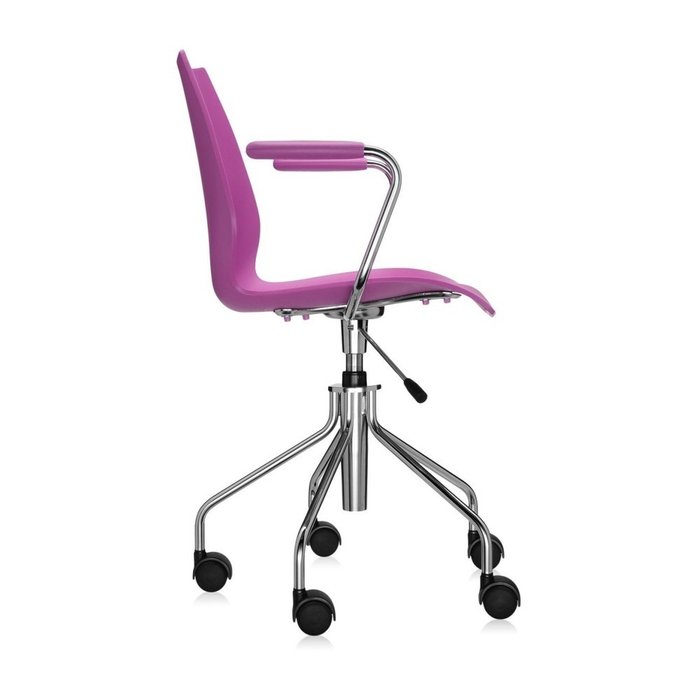 Офисный стул Maui цвета фуксия - лучшие Офисные кресла в INMYROOM