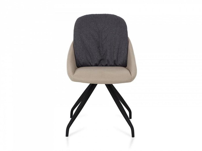 Кресло Dexter серого цвета - лучшие Обеденные стулья в INMYROOM