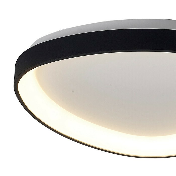 Светильник потолочный Niseko М черно-белого цвета - купить Потолочные светильники по цене 26355.0