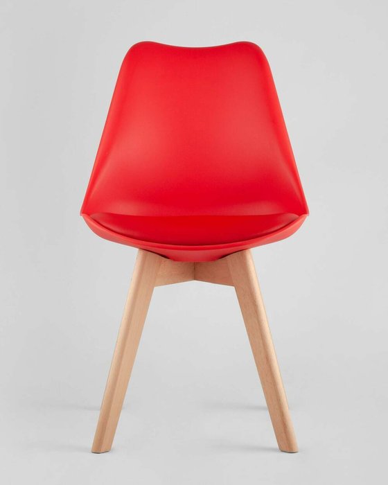 Стул Frankfurt красного цвета - лучшие Обеденные стулья в INMYROOM