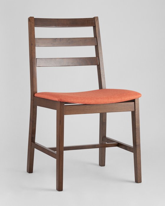 Стул обеденный Rollo с мягким сидением красного цвета - купить Обеденные стулья по цене 3254.0