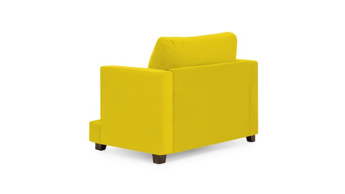 Кресло Плимут желтого цвета - лучшие Интерьерные кресла в INMYROOM