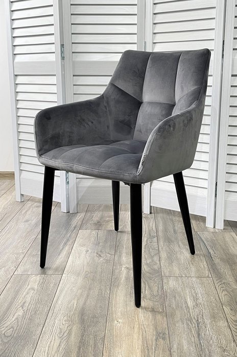 Стул Hector серого цвета - купить Обеденные стулья по цене 10200.0