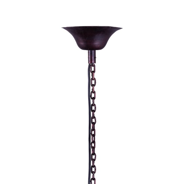 Подвесная люстра Chique Aver из массива коричневого цвета - купить Подвесные люстры по цене 45990.0
