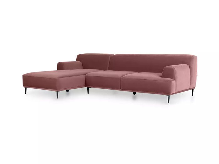 Угловой диван Portofino розового цвета
