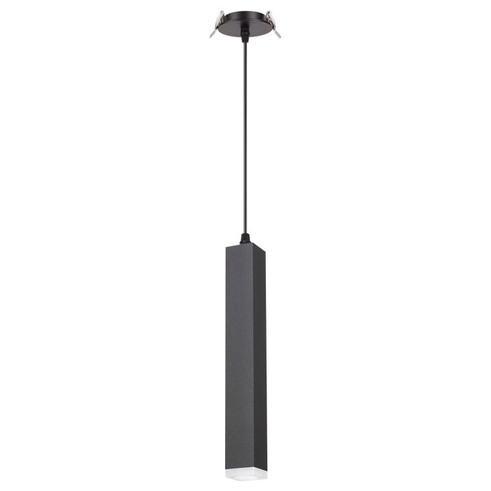 Встраиваемый светодиодный светильник Modo черного цвета