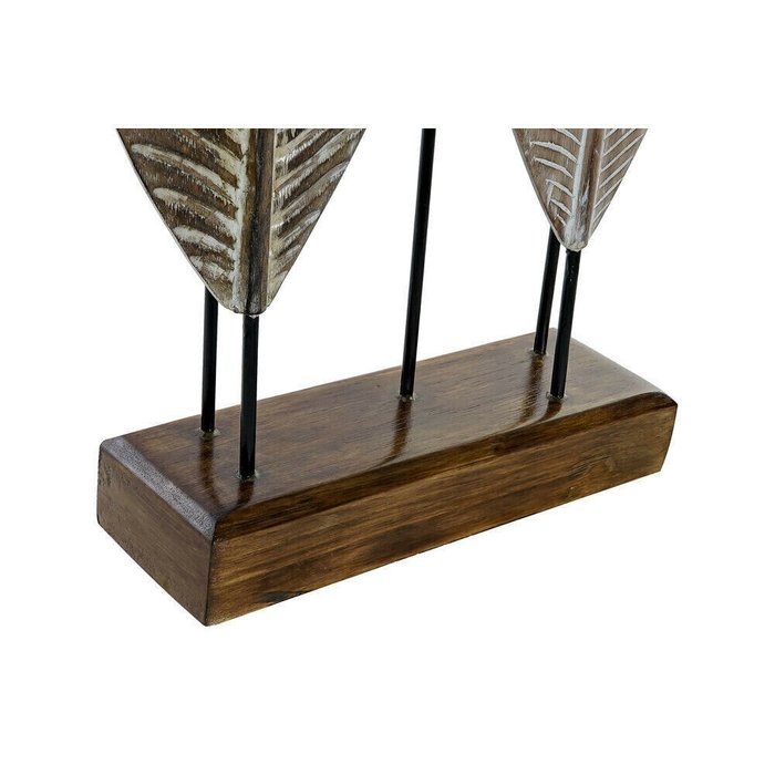Декоративная фигура Бамбук Железо Листья (33 x 10 x 81 cm) - купить Фигуры и статуэтки по цене 13162.0
