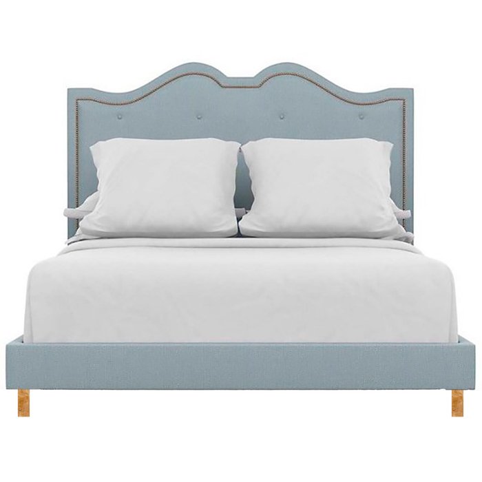Кровать Williams голубого цвета 160x200 
