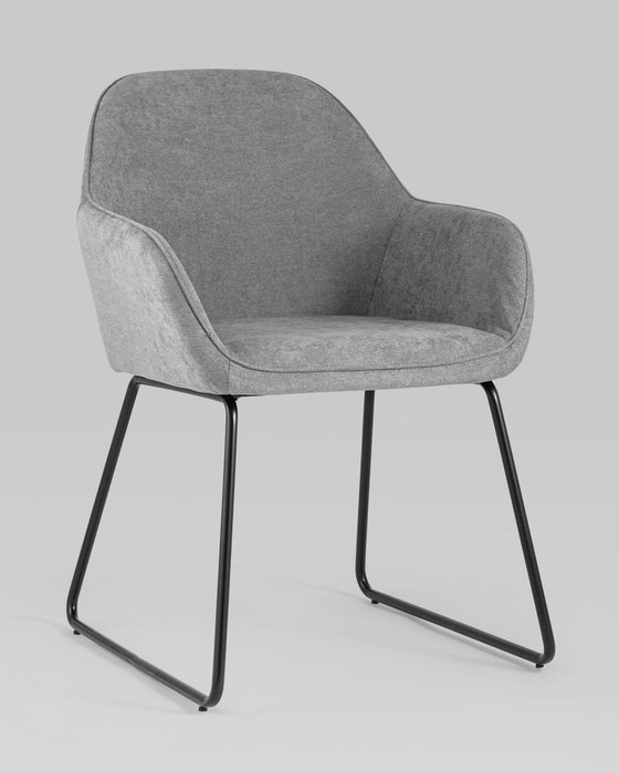 Стул Чак серого цвета - купить Обеденные стулья по цене 10990.0