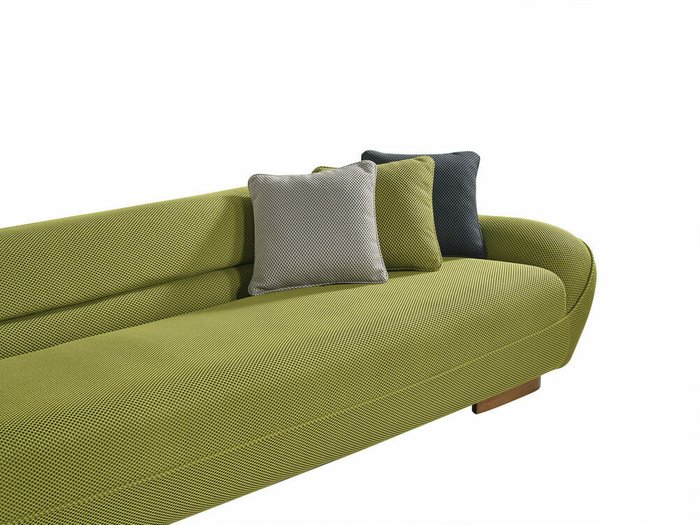 Диван Глен зеленого цвета - купить Прямые диваны по цене 185000.0