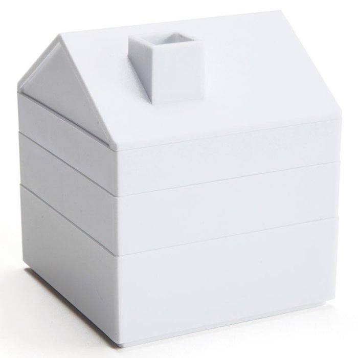 Органайзер для рабочего стола in house белый - купить Декоративные коробки по цене 925.0
