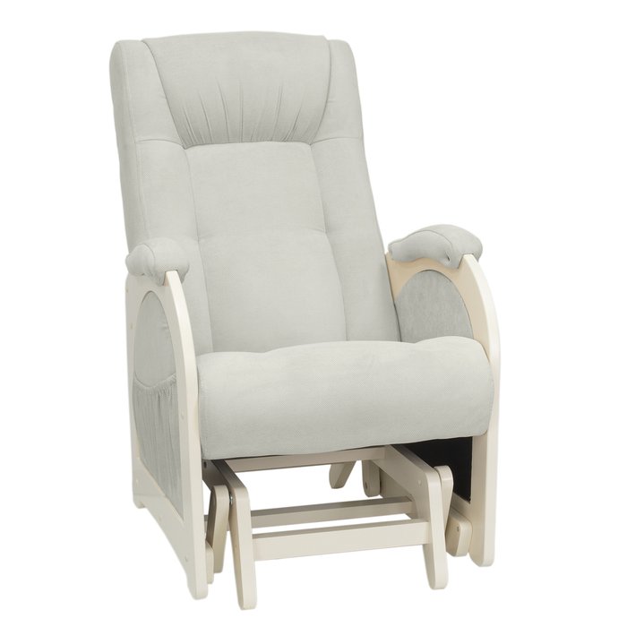 Кресло-глайдер для отдыха Модель 48 без лозы дуб/VeronaLightGrey