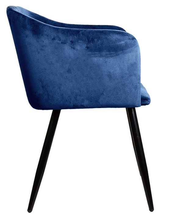 Стул Orly синего цвета - лучшие Обеденные стулья в INMYROOM