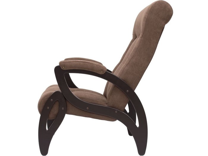 Кресло для отдыха Весна Модель 51 коричневого цвета - лучшие Интерьерные кресла в INMYROOM