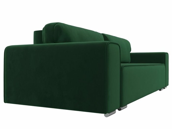 Диван-кровать Лига 029 темно-зеленого цвета - купить Прямые диваны по цене 51999.0