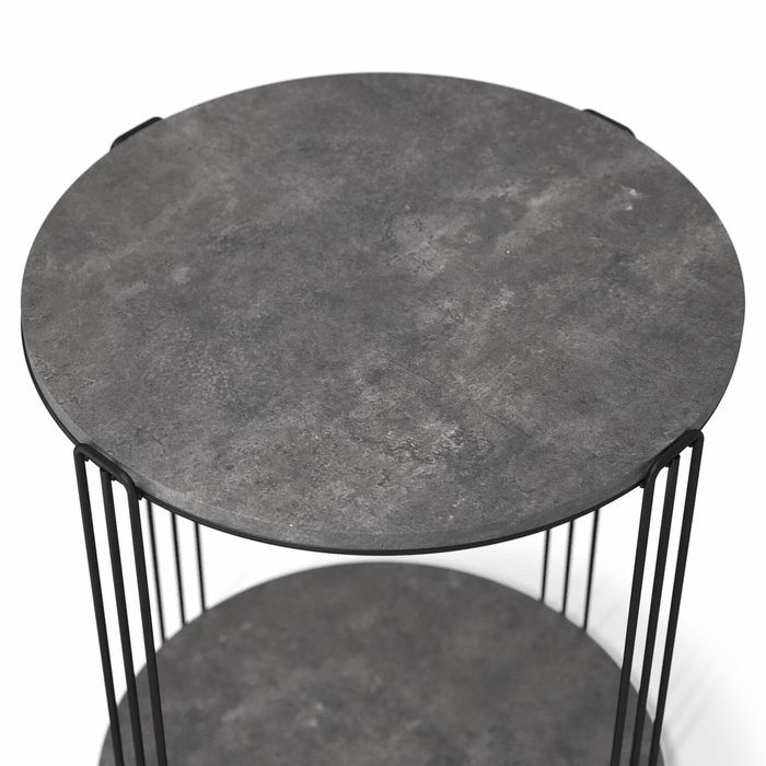 Столик кофейный Арнис серого цвета - купить Кофейные столики по цене 3910.0
