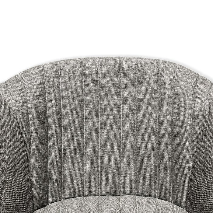 Стул полубарный Tejat с серой обивкой - лучшие Барные стулья в INMYROOM