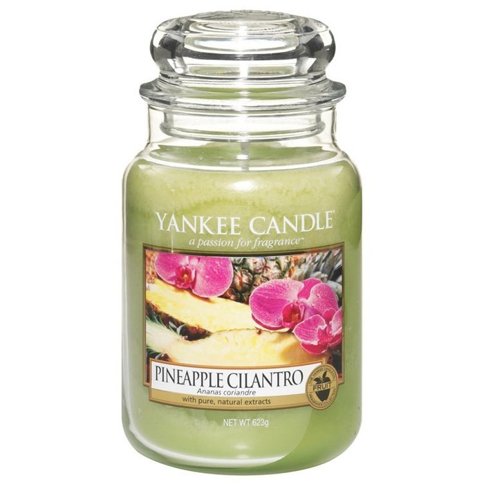 Ароматическая свеча Yankee Candle Pineapple cilantro / Ананас и кинза