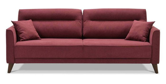 Диван-кровать Авилла темно-розового цвета - купить Прямые диваны по цене 46800.0
