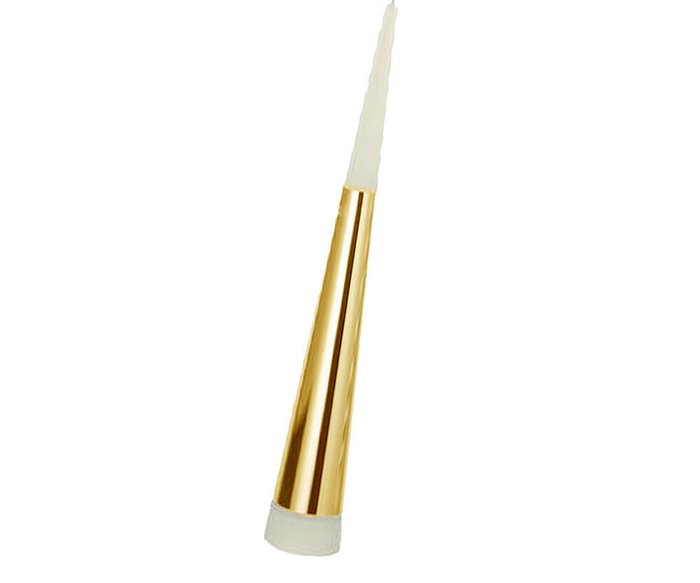 Подвесной светодиодный светильник Рэй золотого цвета - купить Подвесные люстры по цене 7630.0