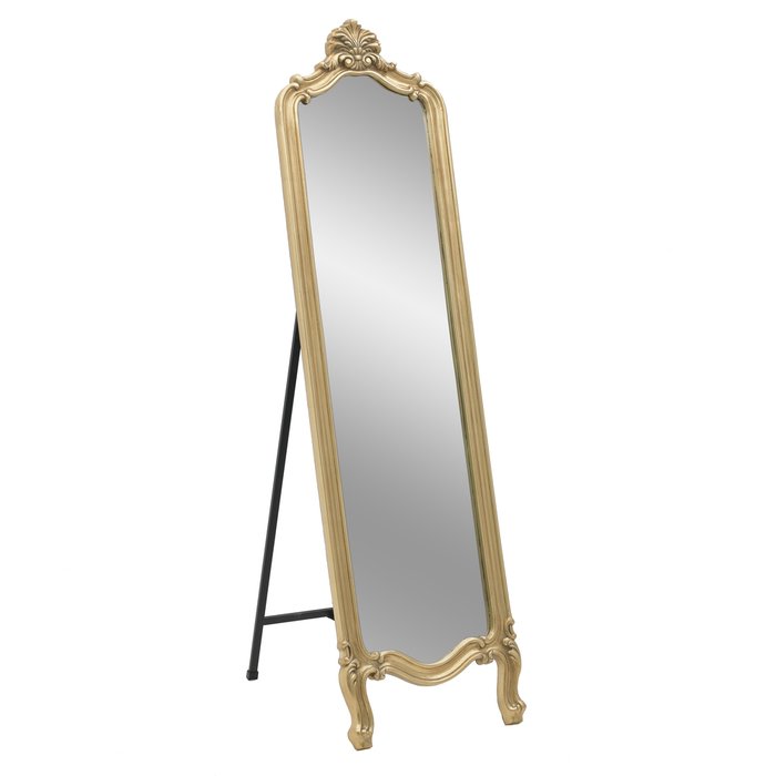 Зеркало напольное Long-Term в раме золотого цвета