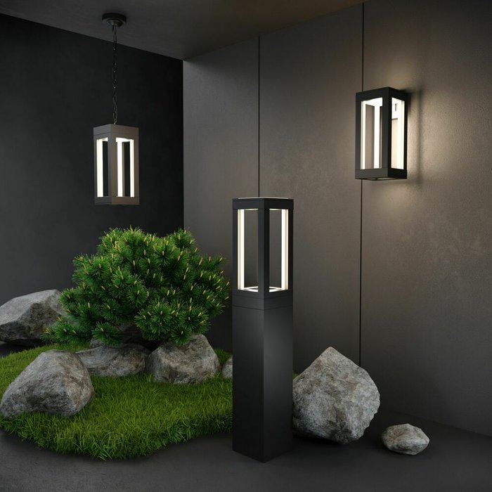 Ландшафтный светодиодный светильник Frame LED IP54 1529 TECHNO LED черный - купить Наземные светильники по цене 19700.0 Ландшафтный светодиодный светильник Frame LED IP54 1529 TECHNO LED черный - купить Наземные светильники по цене 19700.0