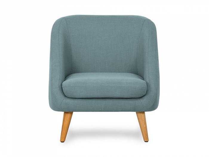 Кресло Corsica серо-синего цвета - купить Интерьерные кресла по цене 23900.0