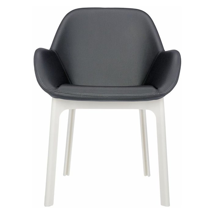 Стул Clap серо-белого цвета - купить Обеденные стулья по цене 78377.0