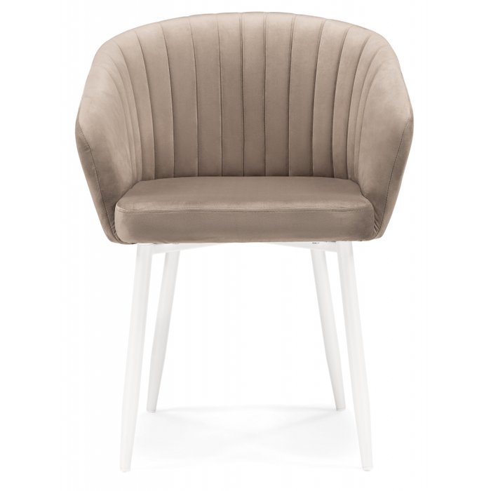 Обеденный стул Корсо бежевого цвета - купить Обеденные стулья по цене 7990.0