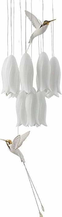 Подвесная люстра POLLY MZ121830-12-280 (керамика, цвет белый) Подвесная люстра POLLY MZ121830-12-280 (керамика, цвет белый)
