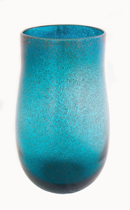 Настольная ваза Blue Fusion Vase из стекла - купить Вазы  по цене 5400.0
