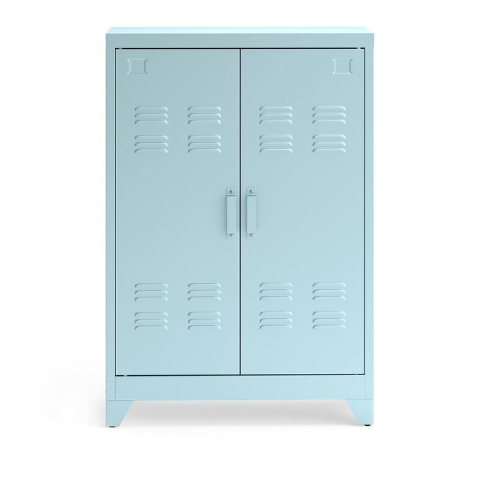 Шкаф Hiba голубого цвета - купить Шкафы распашные по цене 25453.0