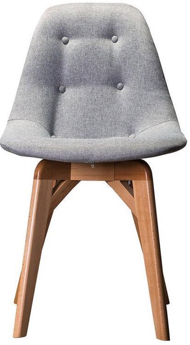 Стул  Сканди Грей серого цвета - лучшие Обеденные стулья в INMYROOM