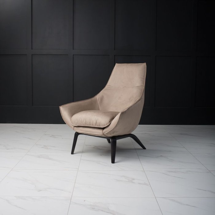 Кресло Ermes коричневого цвета - купить Интерьерные кресла по цене 58000.0